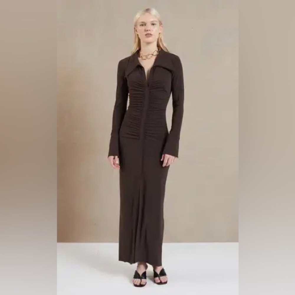 NWT Bec & Bridge - Sylvia Long Sleeve Maxi Dress Size 2